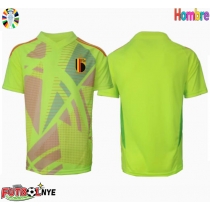 Camiseta Bélgica Portero Visitante Equipación Eurocopa 2024 manga corta